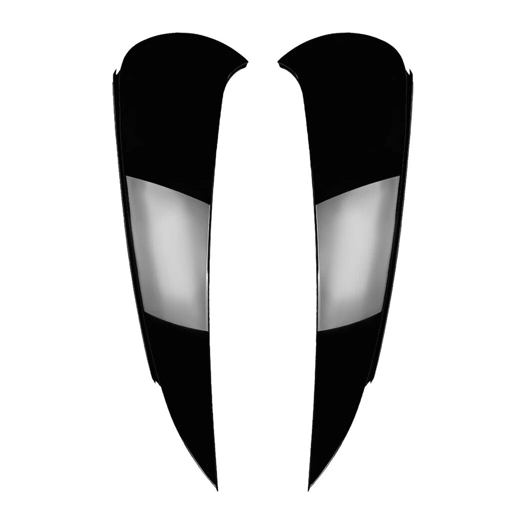 Rear Side Spoiler Canard Cover Trim for Benz E-Class W214 (2024) Gloss Black