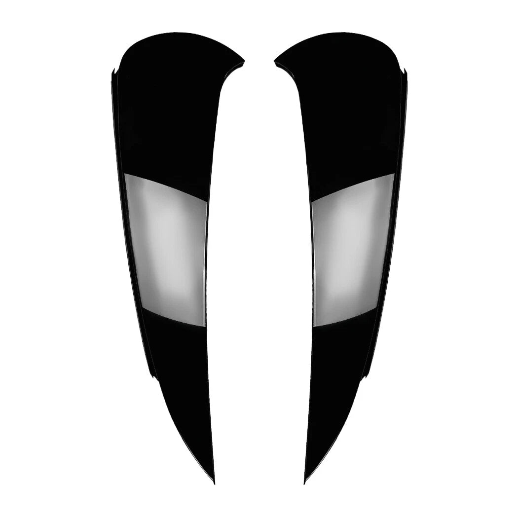 Rear Side Spoiler Canard Cover Trim for Benz E-Class W214 (2024) Gloss Black