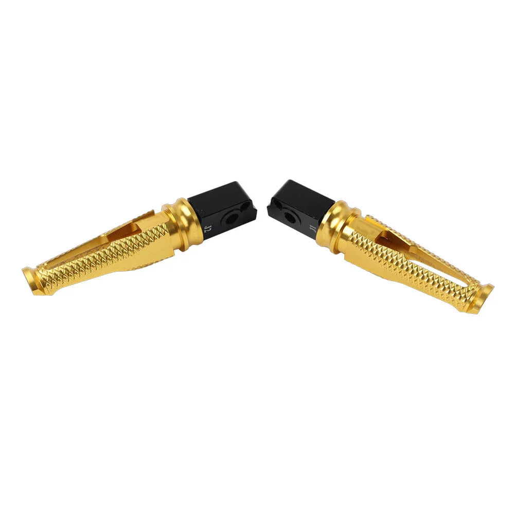 Gold Rear Foot Pegs for Aprilia GPR125 GPR150 APR150 CR150 (2010-2023)