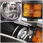 Left Side Front Projector Headlight Lamp for Silverado 2500HD 3500HD (2015–2019)