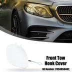 Tow Hook Eye Hole Cover for Mercedes-Benz C-Class W205 (2015–2021) White