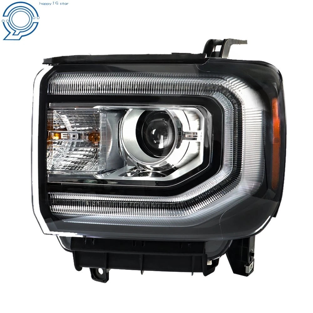 HID Headlights with LED DRL for GMC Sierra 1500 (2016-2018) Left
