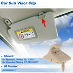 Sun Visor Clip for Hyundai Elantra (2011–2017) Beige 85235-3X000TX