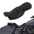 Front & Rear Seat for Harley CVO Electra Glide (2009–2023) Black
