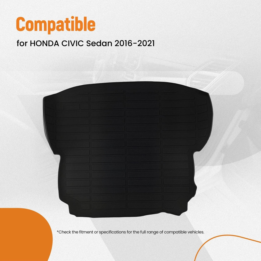 Waterproof Cargo Mat Liner for Honda Civic Sedan (2016-2021)