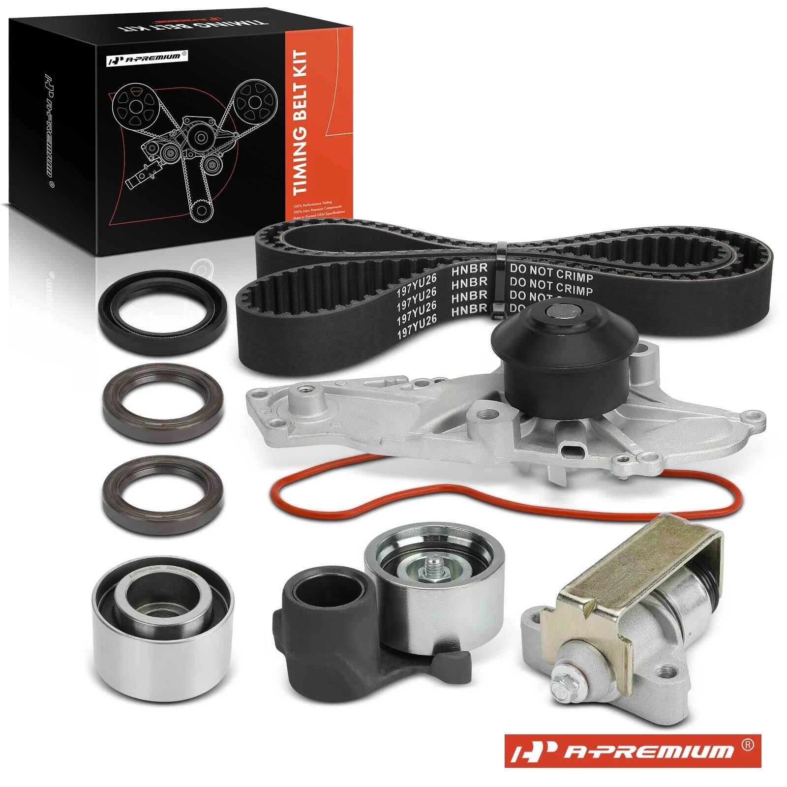 8x Timing Belt and Water Pump Kit for Honda Accord (1998–2002)