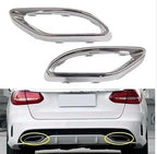 2 x Bumper Trim Chrome LH+RH for Mercedes-Benz (2018–2022)