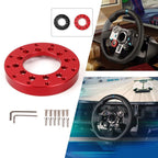 Aluminum Steering Wheel Adapter Plate for Logitech G27 G29 G920 G923
