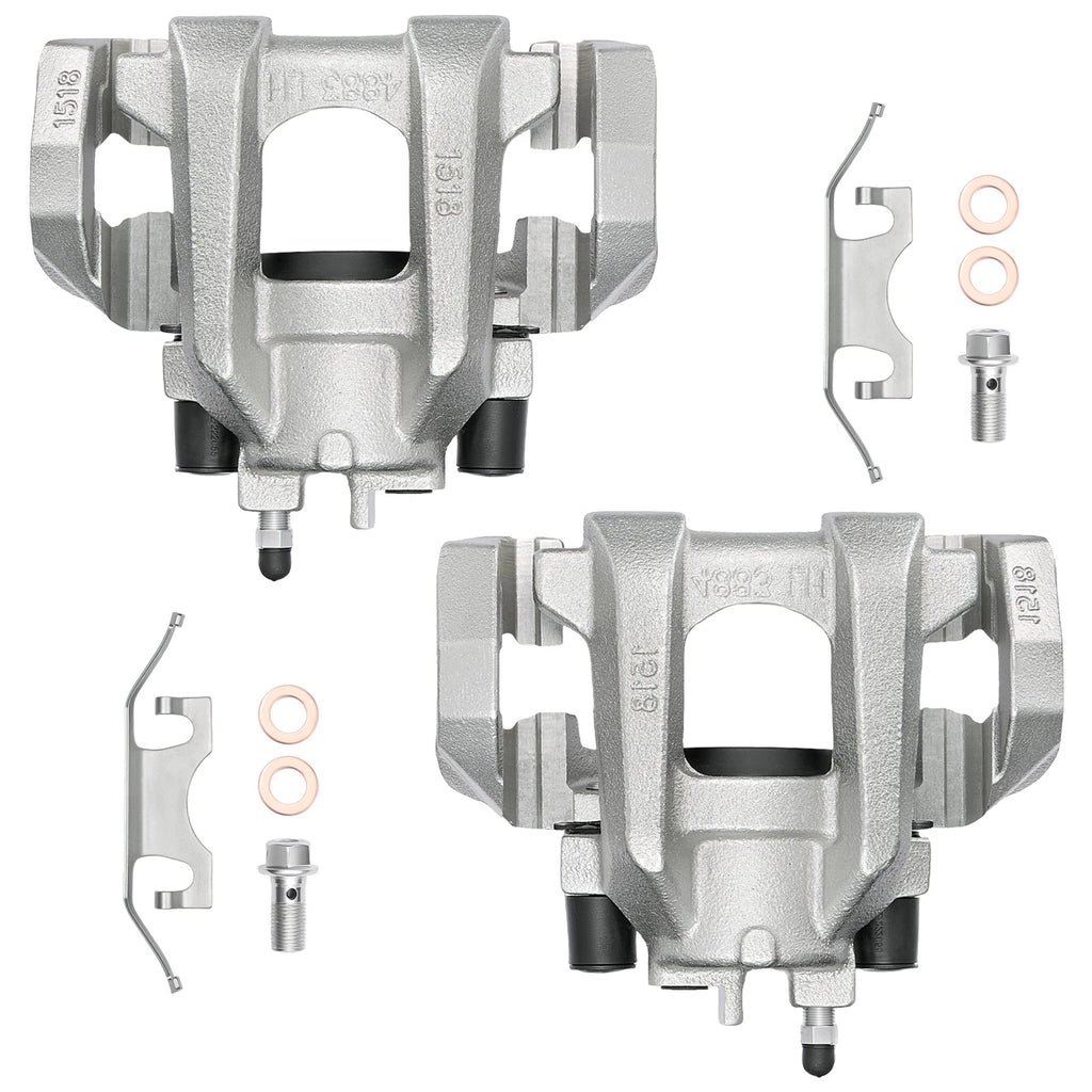 Rear Brake Caliper w/ Bracket for 2011–2020 Dodge Durango Jeep Grand Cherokee