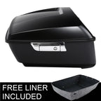 Matte Black King Trunk for Harley Touring Electra Street Road Glide (2014–2026)