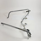 Chrome Saddlebag Lower Support Mount Rails for Harley Touring (2009–2013)