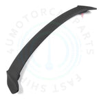 Matte Black Rear Spoiler Wing for Honda Civic (2013–2015)