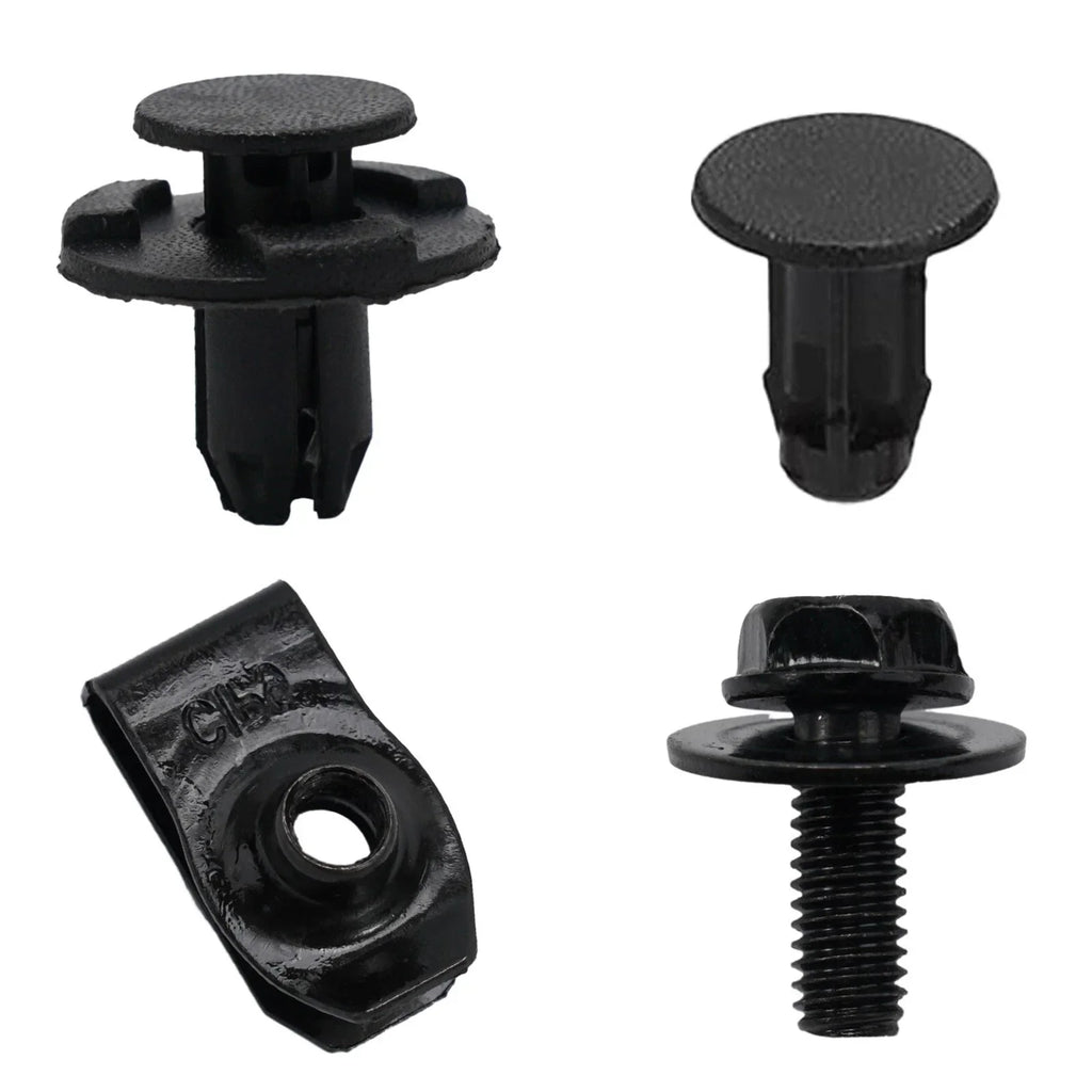 Bolt Fixed Nut Clamps 30pcs for Nissan Qashqai Engine Undertray