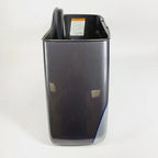 Right Side Saddlebag for Harley Davidson (2014–2023) 2 Tone Silver with Blue Pin