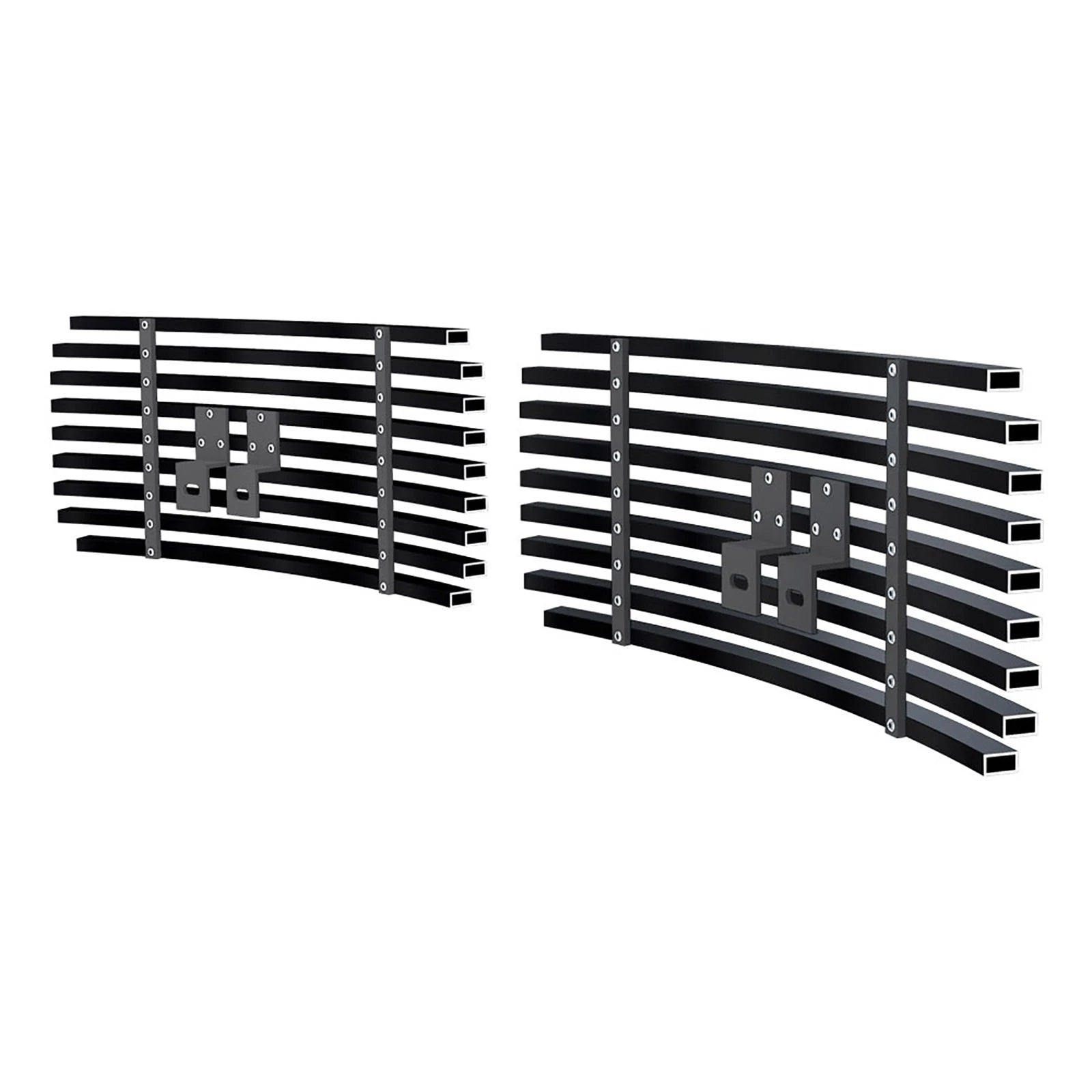 Tow Hook Grille for Ford Super Duty Excursion (2005-2007) Black Stainless