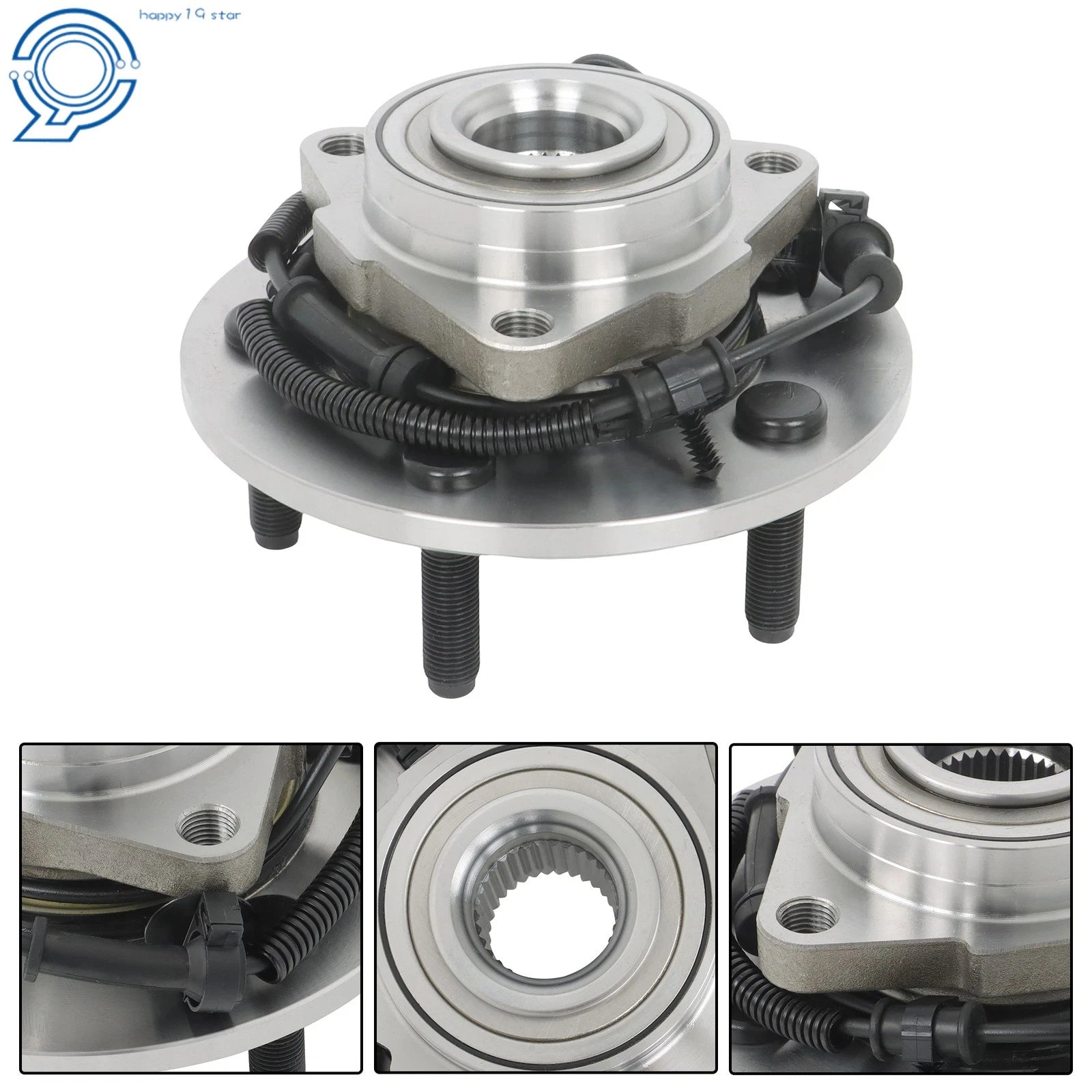 5 Lug Front Wheel Bearing Hub Assembly for Dodge Ram 1500 (2006-2008) w/ ABS