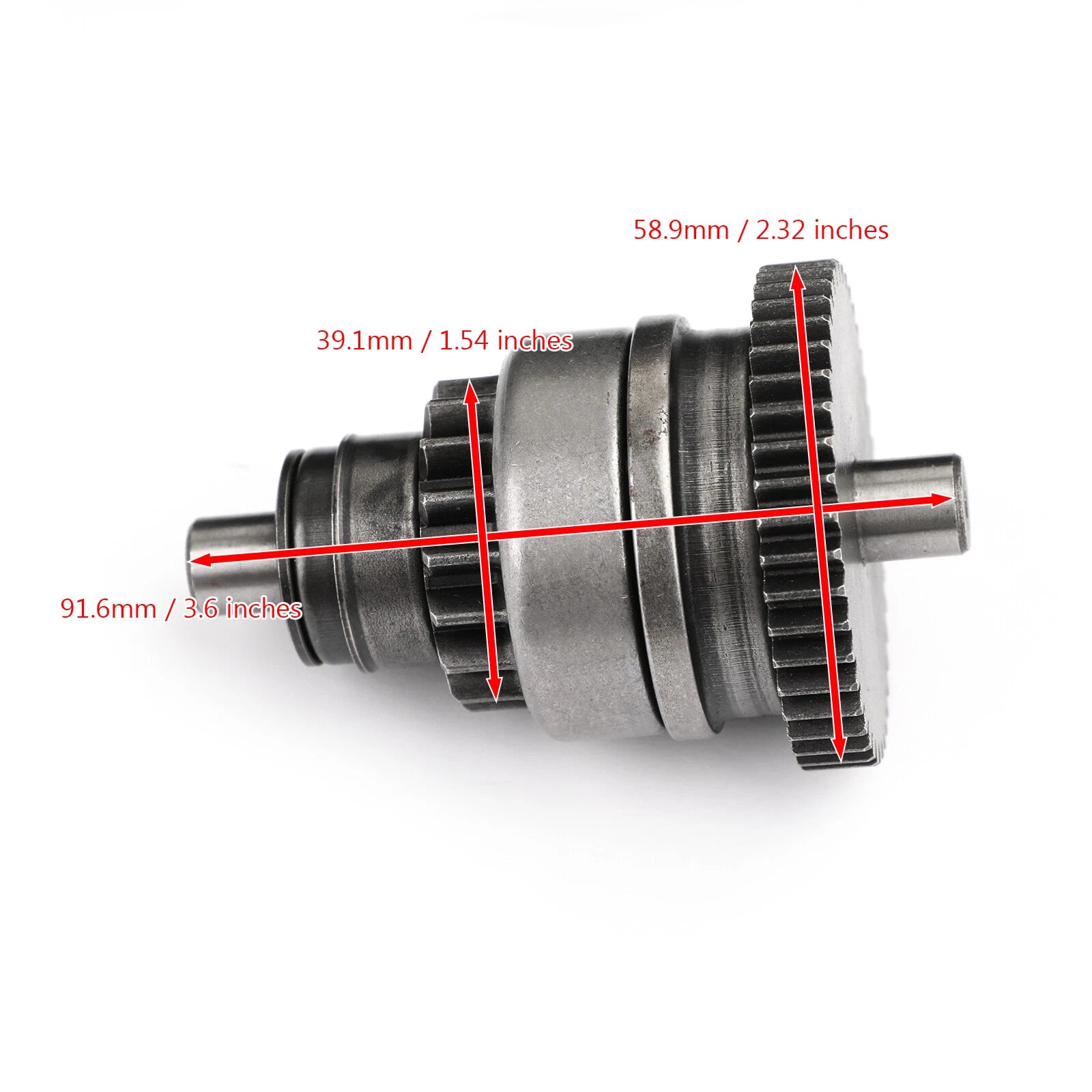 Starter Drive Bendix Gear for Can-Am Outlander 330/400/450 (2003–2019) 420684050
