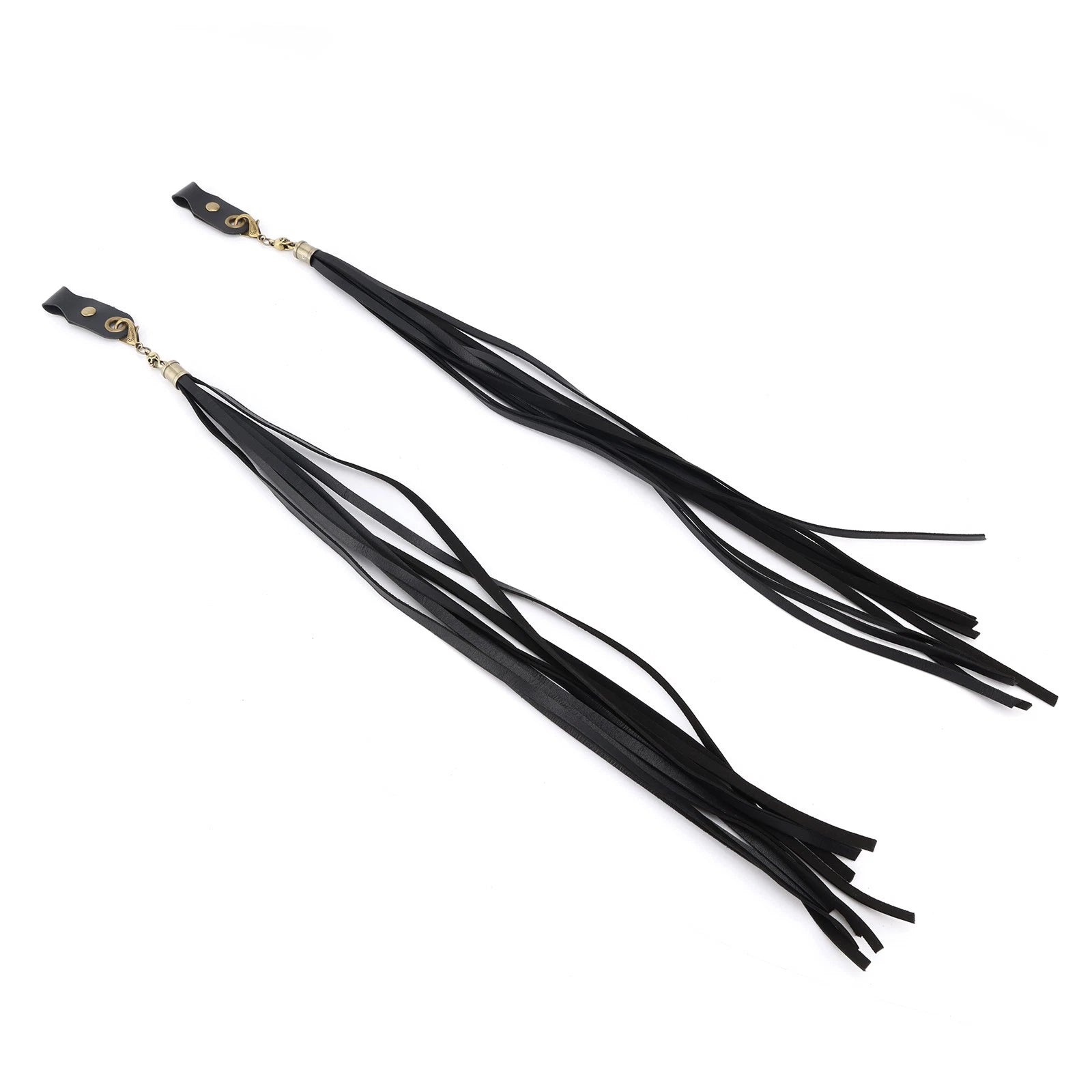 2 Pcs Handlebar Tassel Brake Lever for Harley Dyna Glide, Road King