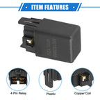 12V 40A Relay for Hyundai Kia 4 Pin Charge Case