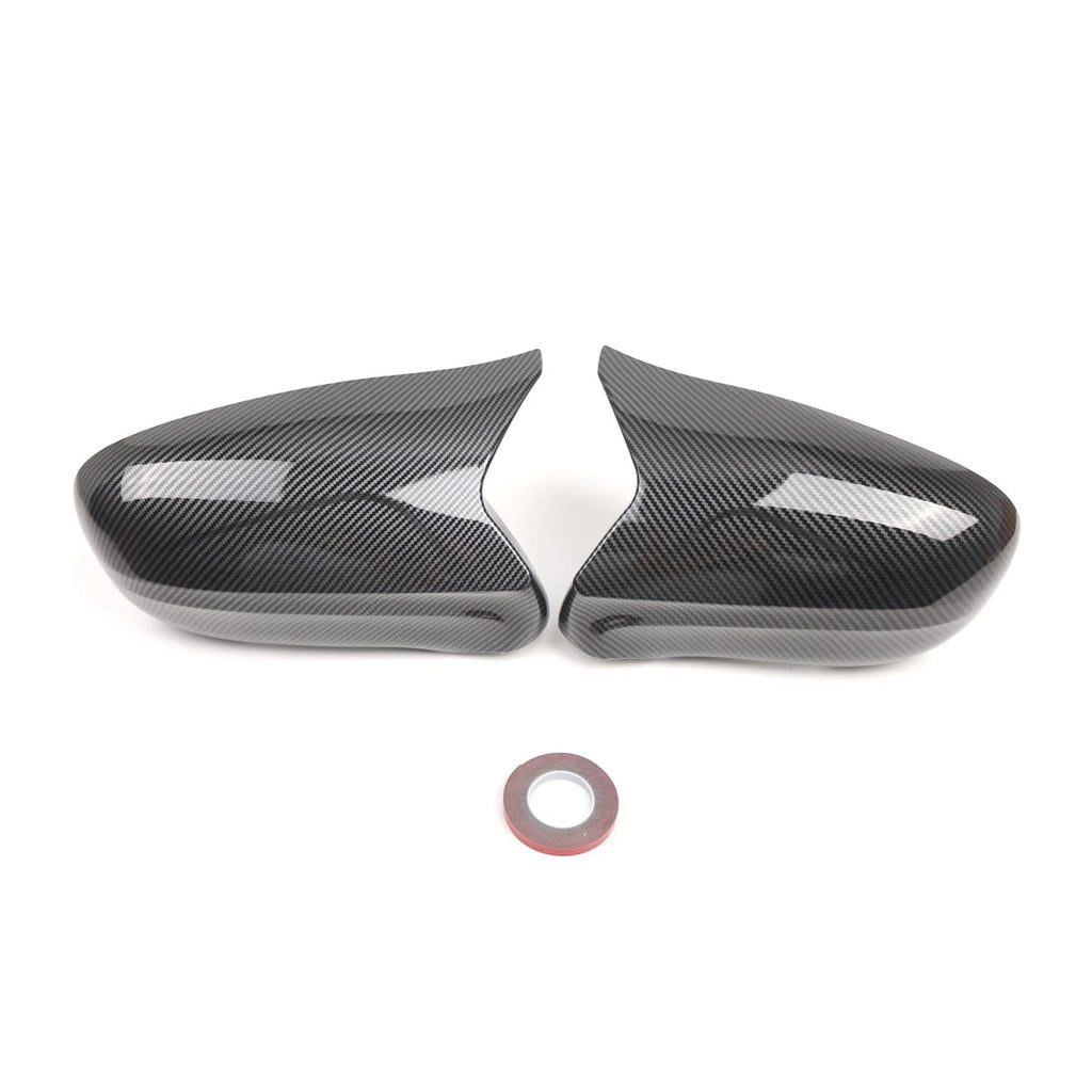 Pair Carbon Look Side Mirror Cover Caps for Lexus IS250/IS350 (2006–2012)