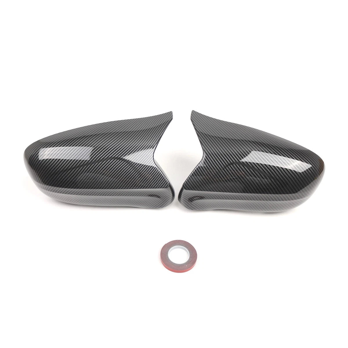 Pair Carbon Look Side Mirror Cover Caps for Lexus IS250/IS350 (2006–2012)