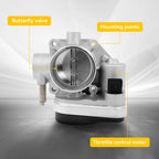 Throttle Body for Ford Fusion, Lincoln Zephyr, Mercury Milan (2006–2009)