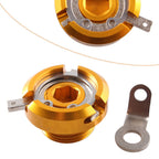 Oil Filler Cap Set for Aprilia Suzuki Moto Cagiva Gold