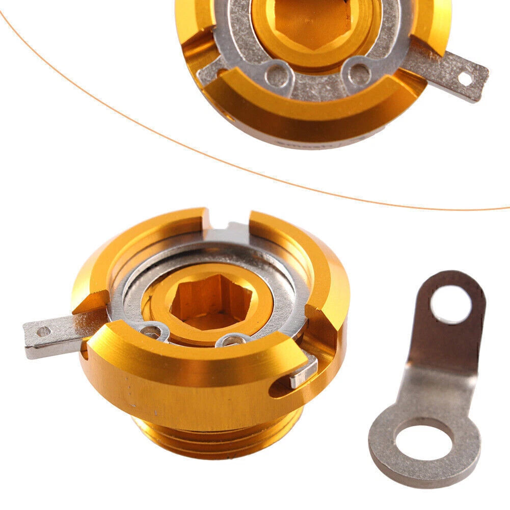 Oil Filler Cap Set for Aprilia Suzuki Moto Cagiva Gold