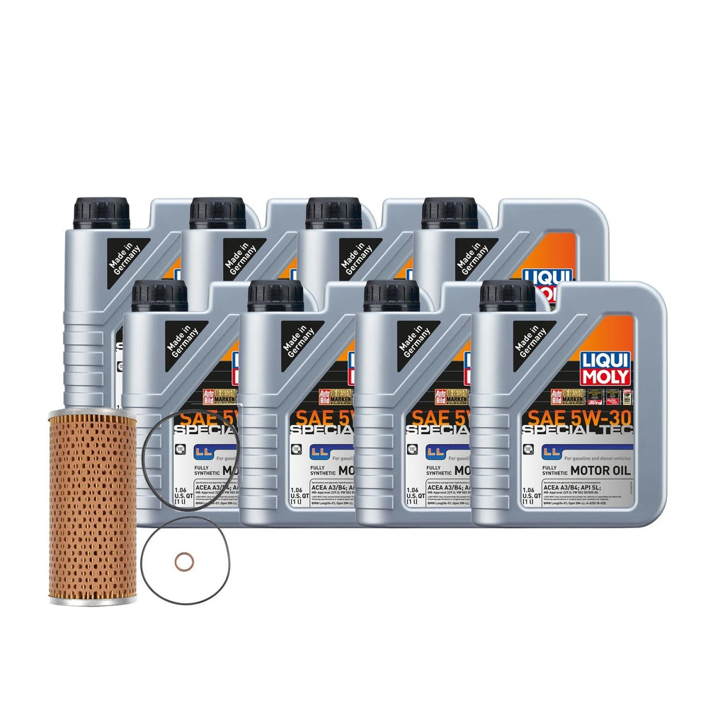 Liqui Moly Special Tec LL 5W30 Oil Change Kit for Mercedes M119 (1990–1996)