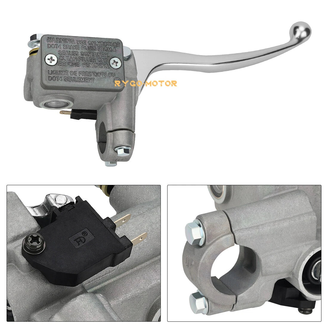 Front Right Brake Master Cylinder for Yamaha Kodiak 700 YFM700 (2016–2020)