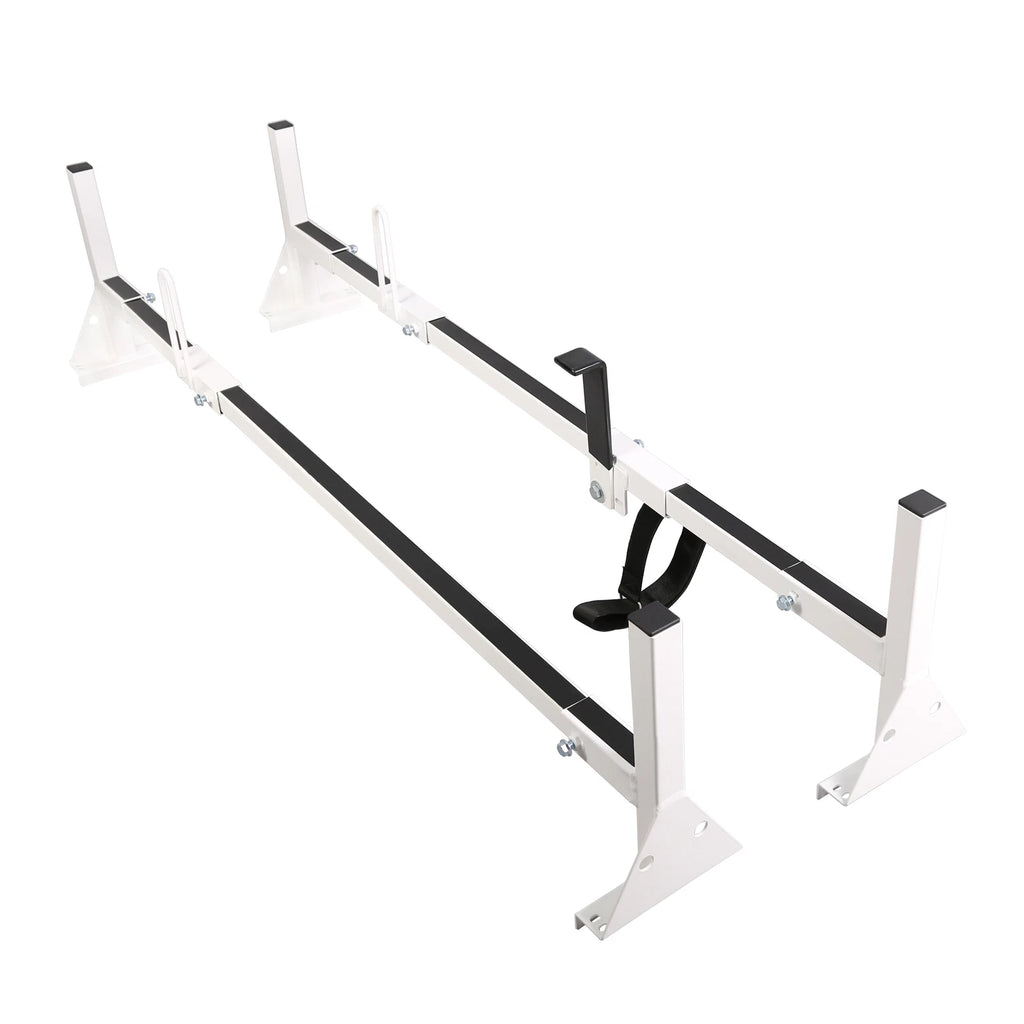 Adjustable Ladder Roof Rack for Chevy Express, Ford E-150, GMC Savana 1500 (1996–Present)