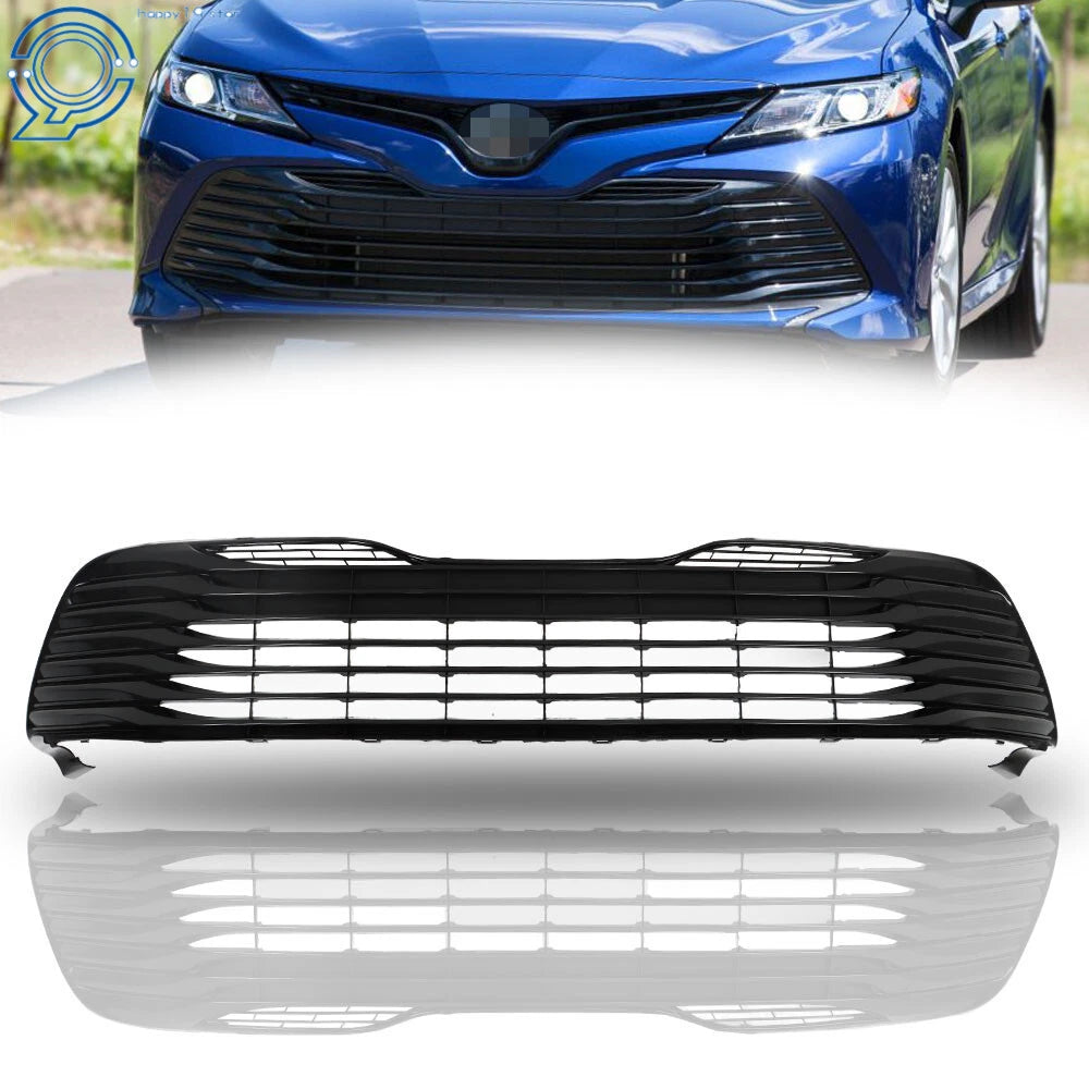 Front Lower Bumper Grille for Toyota Camry (2018–2020) w/o Parking Sensors