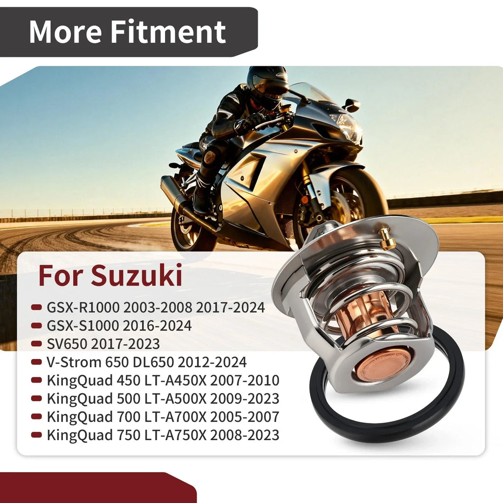 Thermostat W/O-Ring 2 x for Suzuki SV650 (2017–2023)