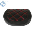 Passenger Backrest Pad with Red Stitching for Touring CVO Glide (1996–Up)