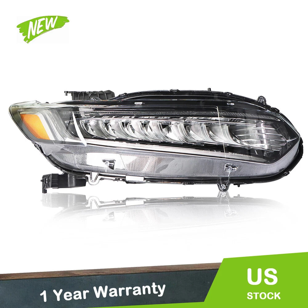 Right Side Full LED Headlamp Headlight for Honda Accord (2018–2021)
