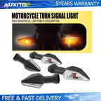 4X LED Turn Signal Light Indicator Lamp for Kawasaki Z125/Z250/Z300/Z400/Z650/Z750 (2015–2023)