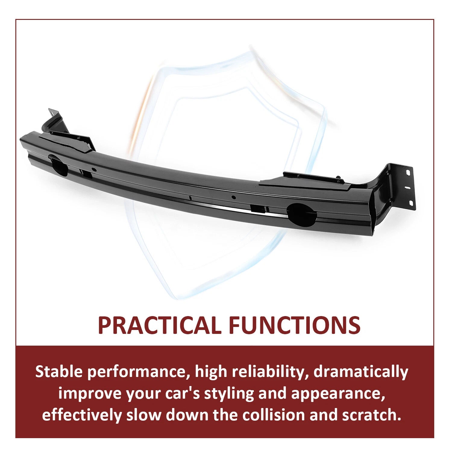 Front Bumper Reinforcement for Ram 1500 (2009–2012)