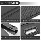 Retractable Cargo Cover for Lexus RX270 RX350 RX450H (2010–2015) Carbon Fiber Black