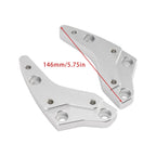 CNC Silver Handle Bar Riser Spacers Kit for BMW K 1600 GT K1600 GTL (2011–2025)