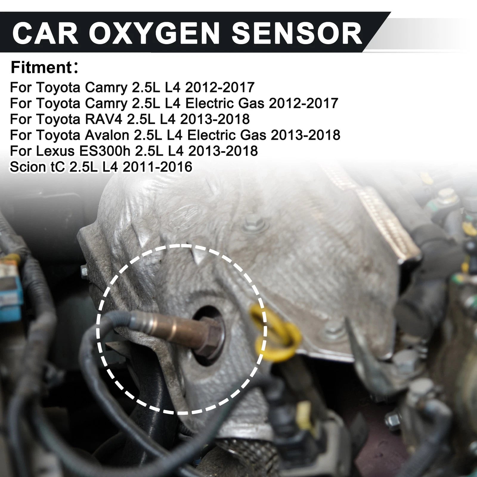 Upstream & Downstream Oxygen Sensor for Toyota Camry 2.5L L4 (2012–2017) 250-54084