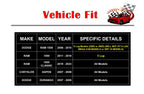 Drilled Brake Rotors and Pads for Ram 1500 (2006-2018)