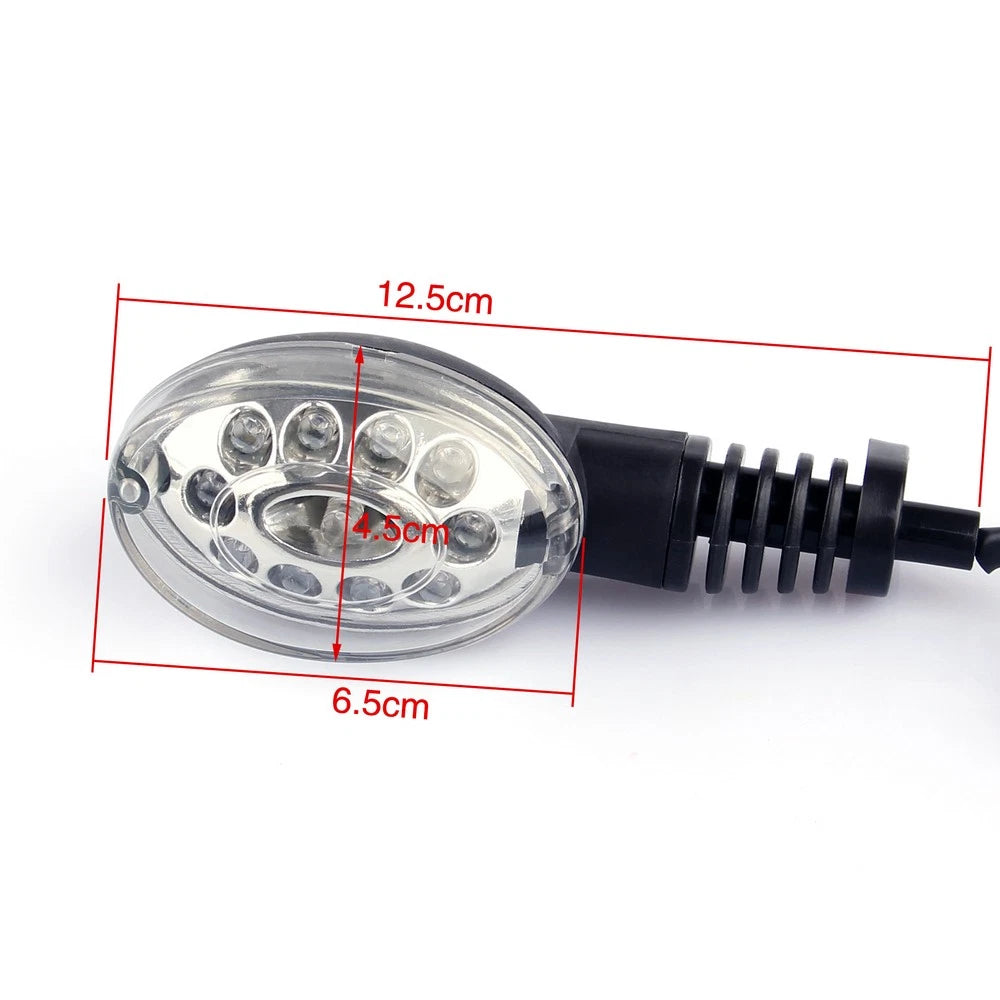 LED Turn Signals for Kawasaki Ninja 250R, KLX 250, Vulcan 650, Z650RS