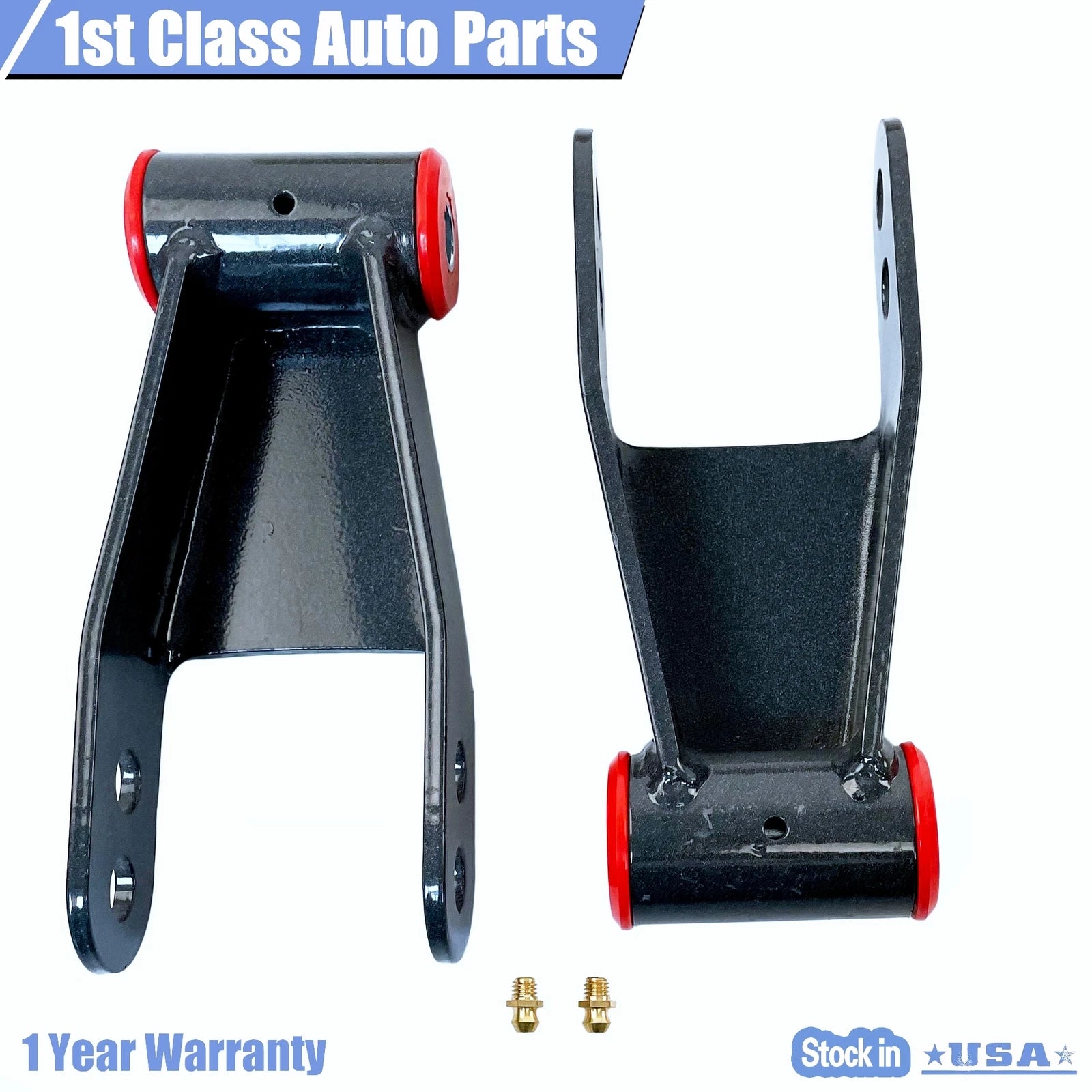 1"-2" Drop Lowering Shackles Leveling Kit for Ford F150 F100 (1973–1996)