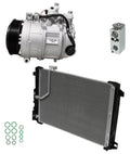 AC Compressor Kit with Condenser for Mercedes SLK55 AMG (2013–2015)