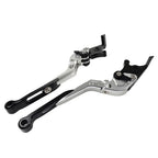 CNC Extendable Brake Clutch Levers for Suzuki GSXR600, GSR750, GSX-S750 (2006-2023)