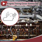 Engine Timing Cover Gasket Set No. 059103161AQ for Audi 3.0 