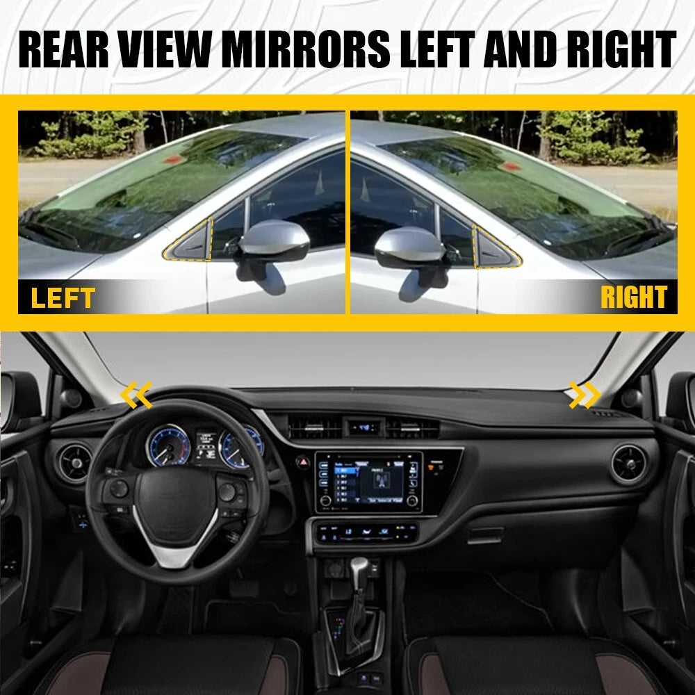 2X Front Fender Corner Molding for Toyota Corolla (2019â2021)
