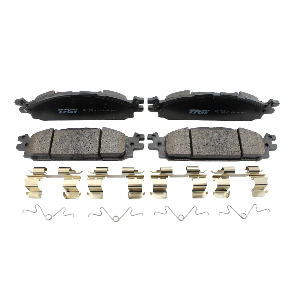 TRW Pro Front Ceramic Brake Pads for Ford Explorer Flex Taurus Lincoln MKT MKS (2009–2019)