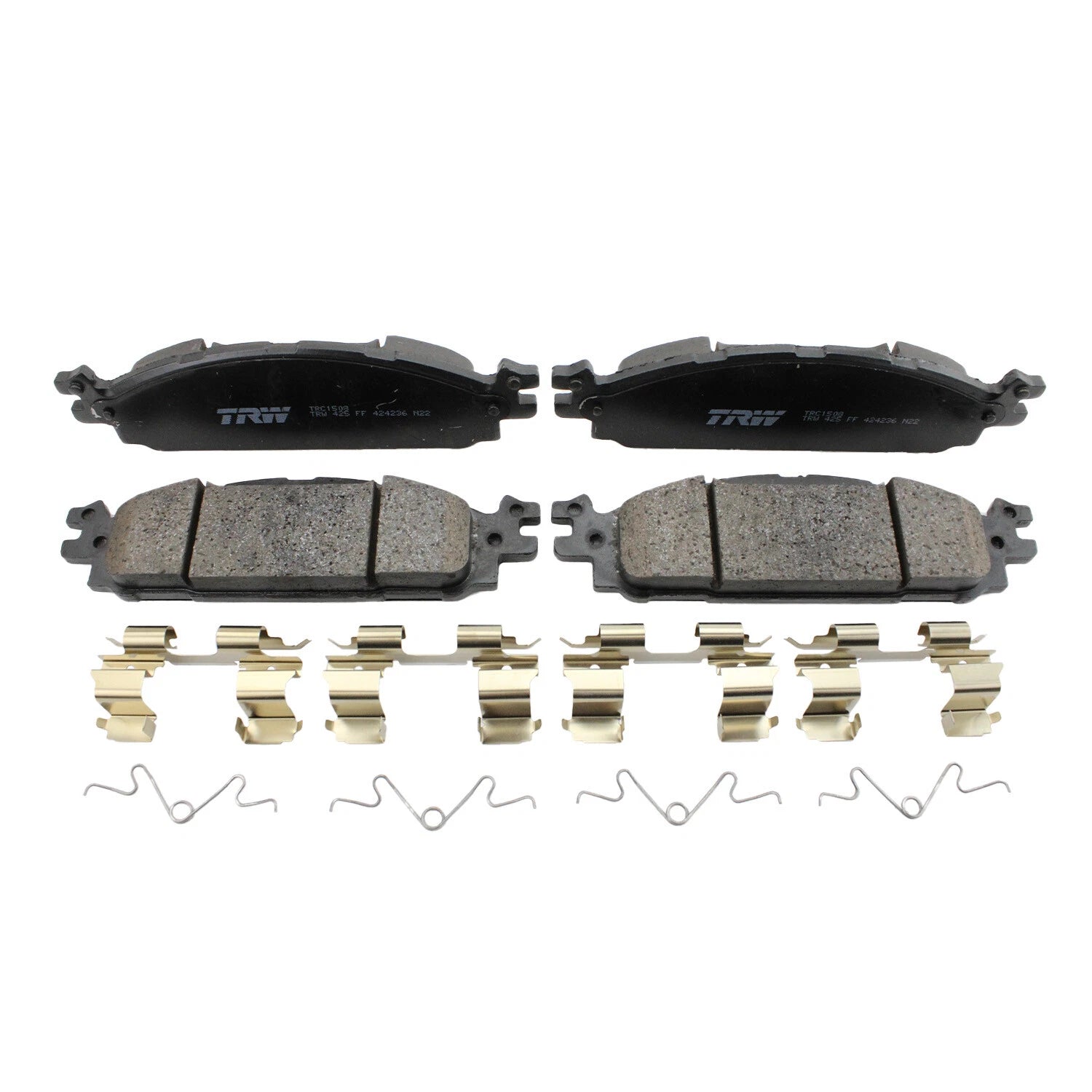 TRW Pro Front Ceramic Brake Pads for Ford Explorer Flex Taurus Lincoln MKT MKS (2009–2019)