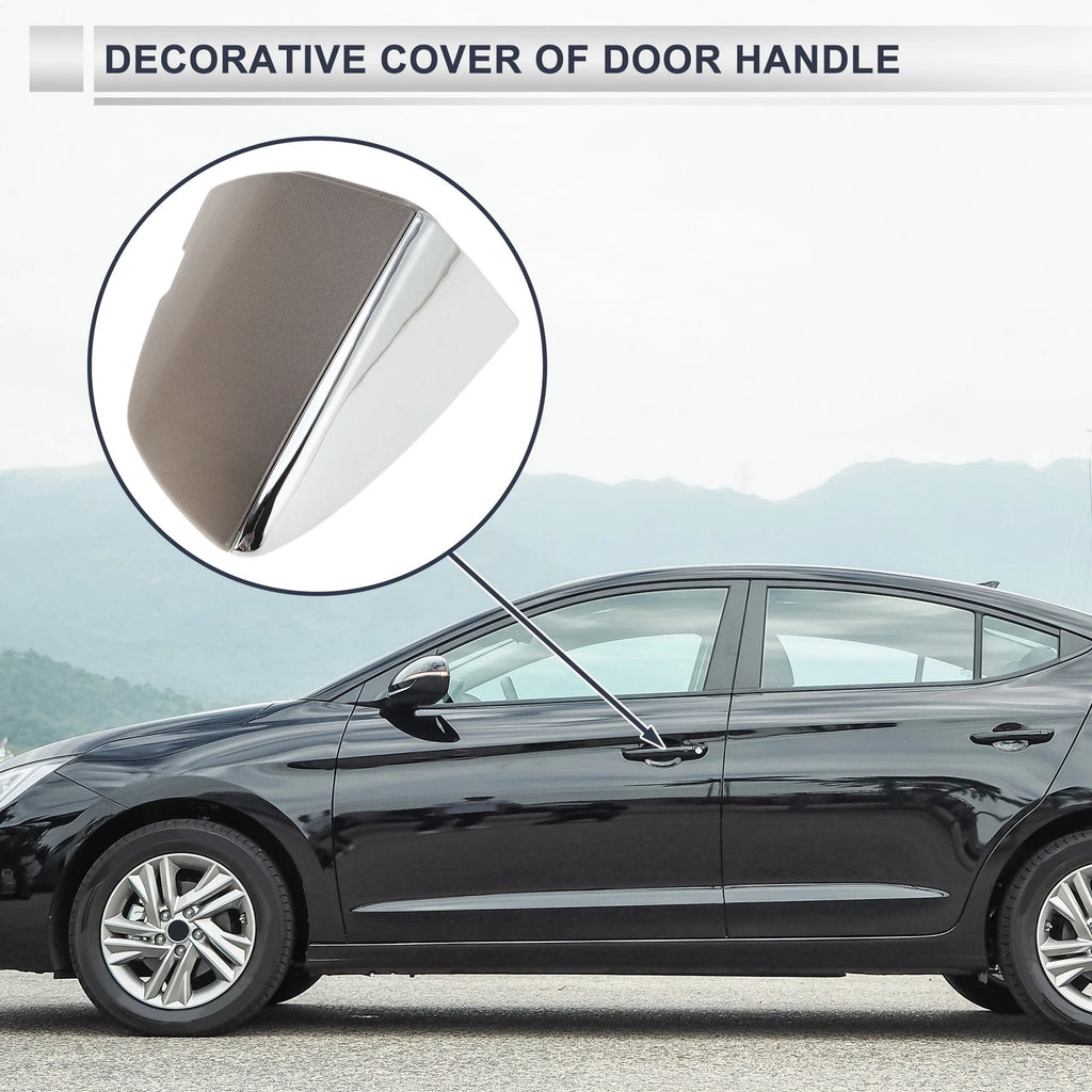 Front Left Door Handle Lock Cylinder Cover for Volkswagen 